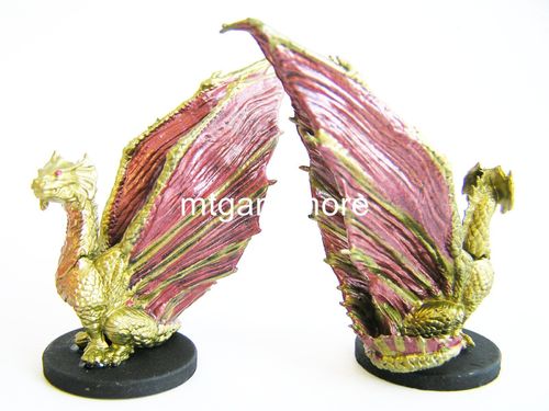 #023 Brass Dragon Wyrmling - Monster Menagerie 2