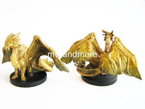 #038 Gold Dragon Wyrmling - Monster Menagerie 2