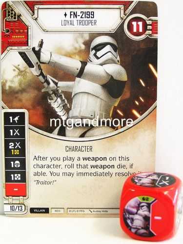 #002 FN-2199 + Dice - red