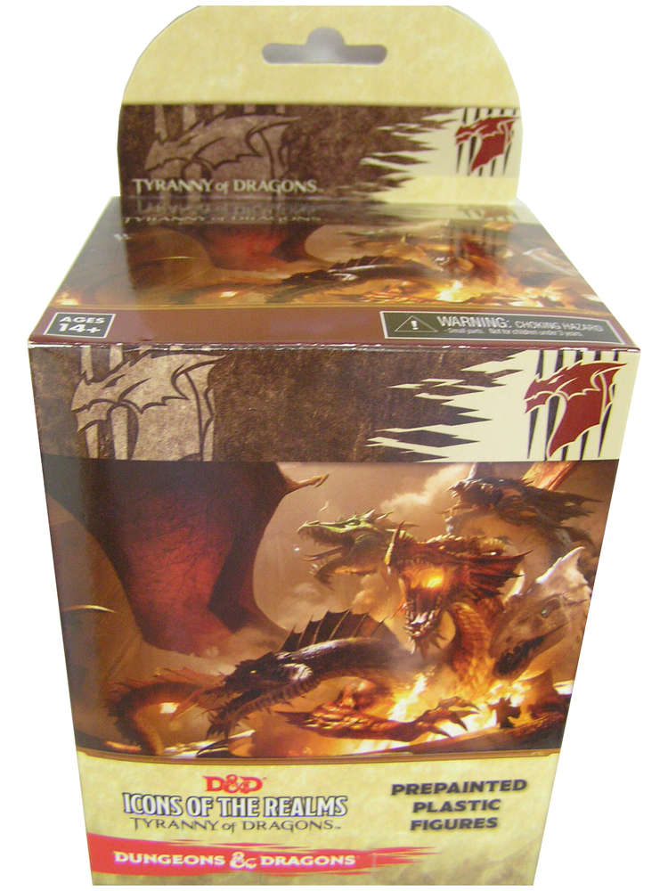 D&D Icons of the Realms Set 1 Tyranny of Dragons Booster Brick
