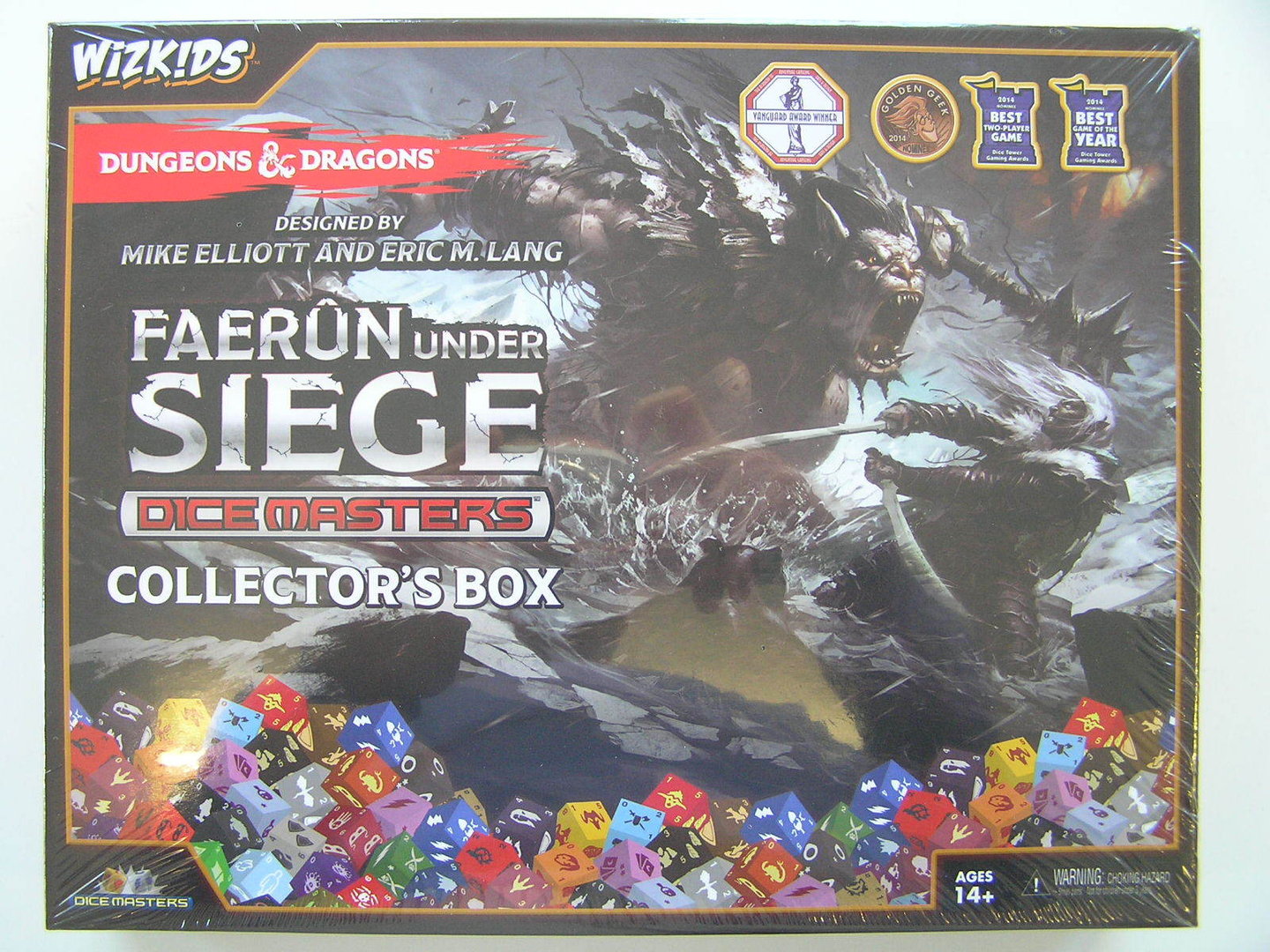 Faerun Under Siege ONI Greater Giant #100 D&D Dice Masters card die 