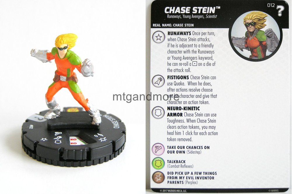 Heroclix What If 15th anniversary # 012 Chase Stein 