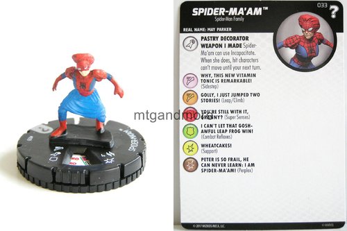 Heroclix - #033 Spider Ma´am - 15th Anniversary What If…