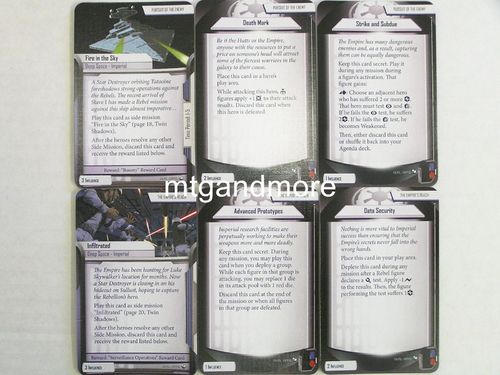 Star Wars Imperial Assault - Card Pack Twin Shadows