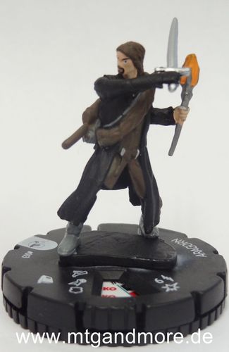 HeroClix - #003 Aragorn - Lord of the Rings Base