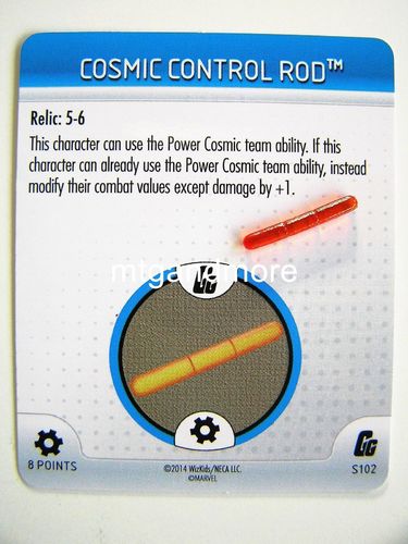 HeroClix - #S102 Cosmic Control Rod - Guardians of the Galaxy