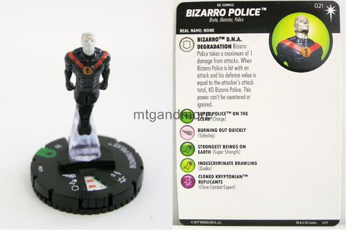 Heroclix - #021 Bizarro Police - Elseworlds