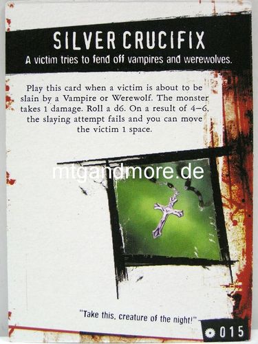 HorrorClix - #15 Silver Crucifix - Karte - Base Set