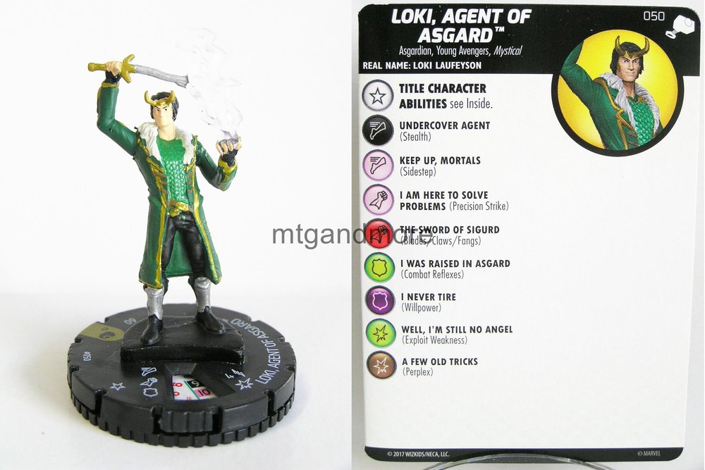 #8 008 Common WARRIOR OF ASGARD   The Mighty Thor Heroclix Set 