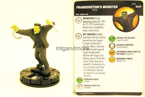 Heroclix - #019 Frankensteins Monster - Undead
