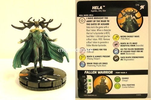 Heroclix - #016 Hela - Thor Ragnarok Movie Set
