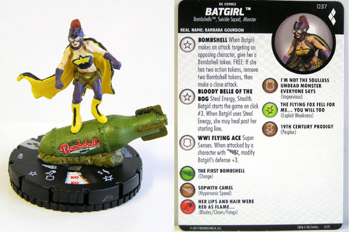 Heroclix - #037 Batgirl - Harley Quinn and the Gotham Girls
