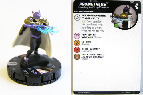 Heroclix - #045 Prometheus - Harley Quinn and the Gotham Girls