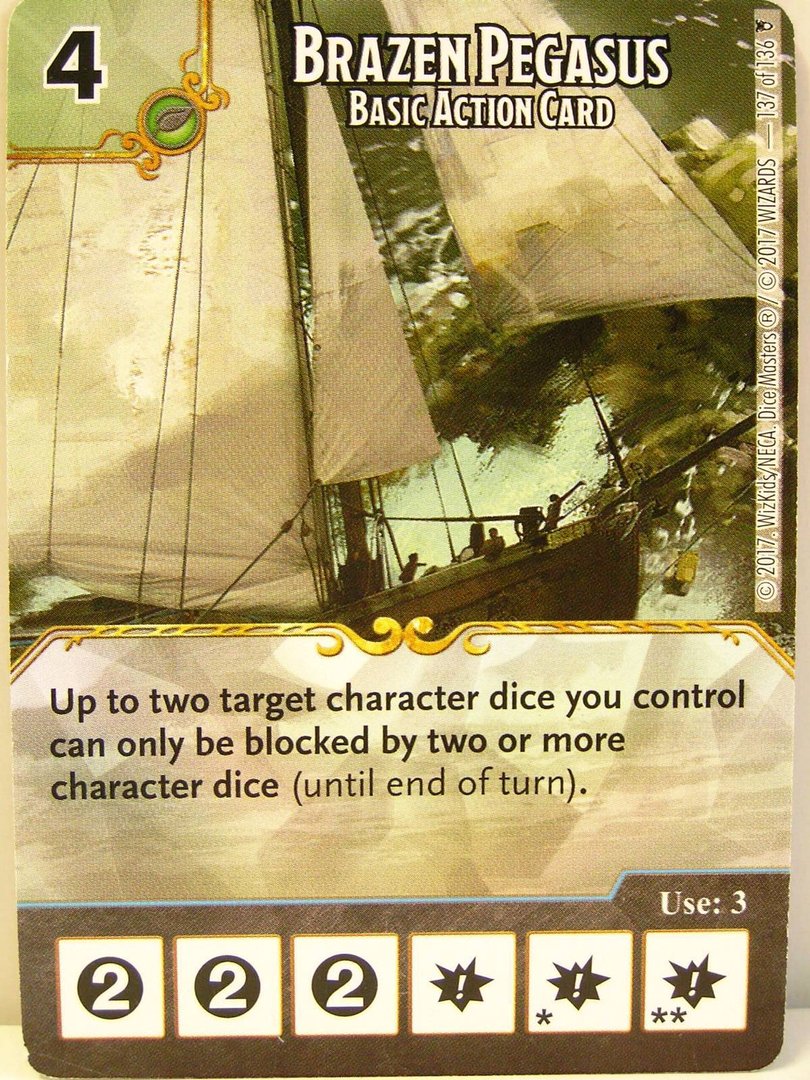 1x #003 Cone of Cold Basic Action Card D&D Tomb of Annihilation Dice Masters 