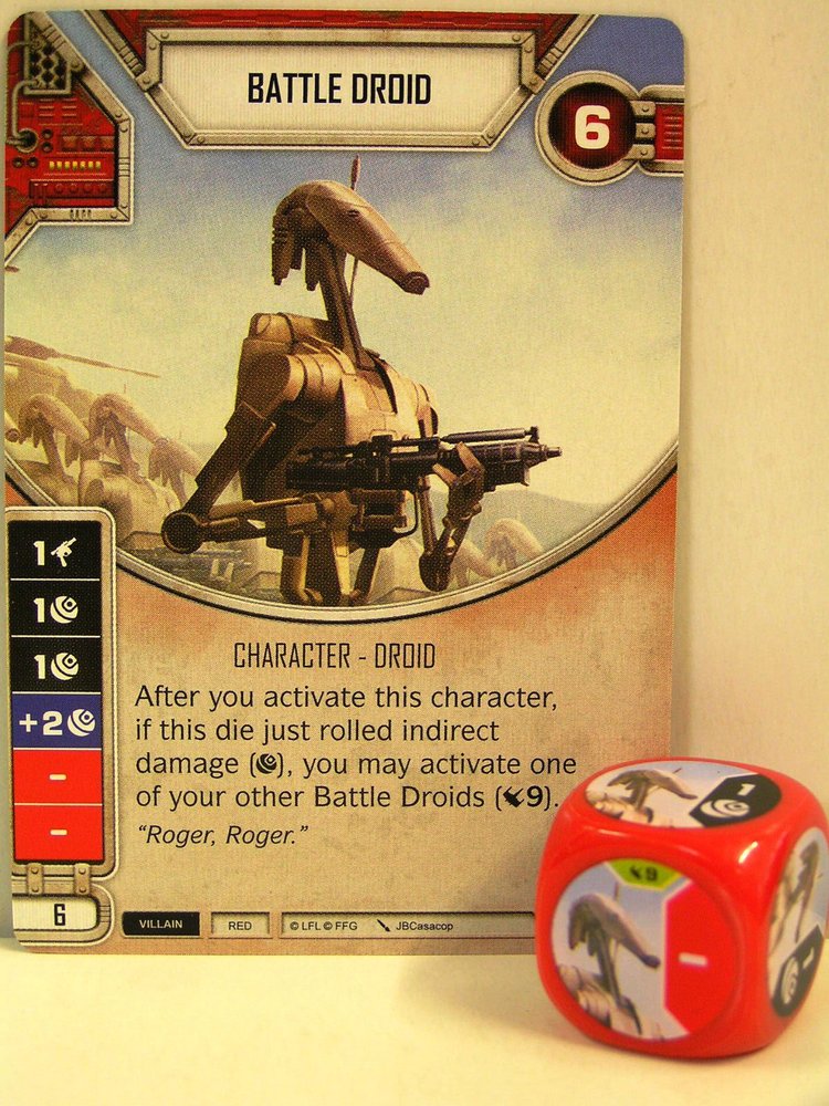 Star Wars Destiny Card Game Promo Battle Droid 