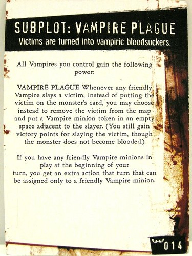 HorrorClix - #14 Subplot: Vampire Plague - Nightmares