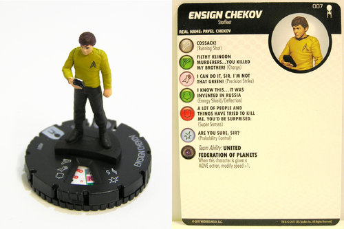 Heroclix - #007 Ensign Chekov - Star Trek Away Team The Original Series