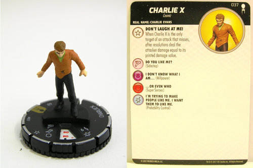 Heroclix - #037 Charlie X - Star Trek Away Team The Original Series