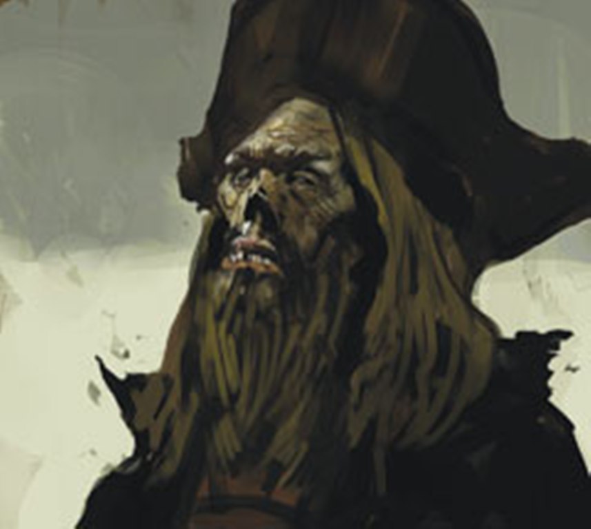 Pirates of the Davy Jones Curse #121 Helmsman The Cursed 