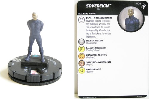 Heroclix - #008 Sovereign - Guardians of the Galaxy Vol. 2