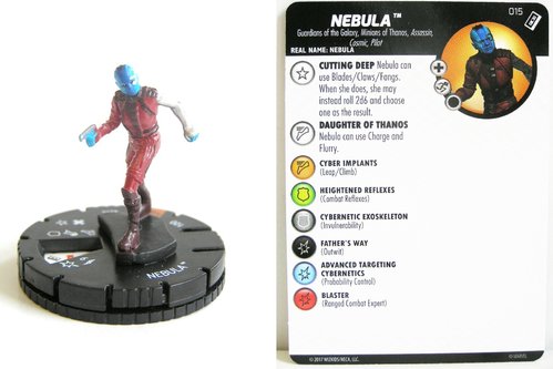 Heroclix - #015 Nebula - Guardians of the Galaxy Vol. 2
