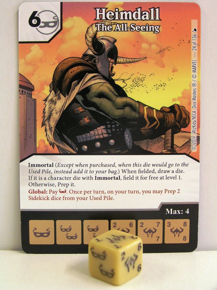 The Mighty Thor 2x #042 SP//dr Mechanized Dice Masters