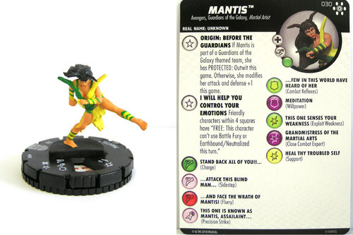 Heroclix - #030 Mantis - Avengers Infinity