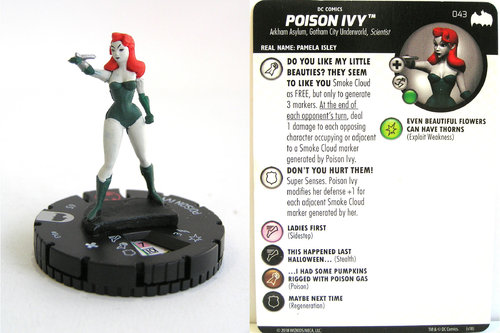 Heroclix - #043 Poison Ivy - DC Batman the Animated Series