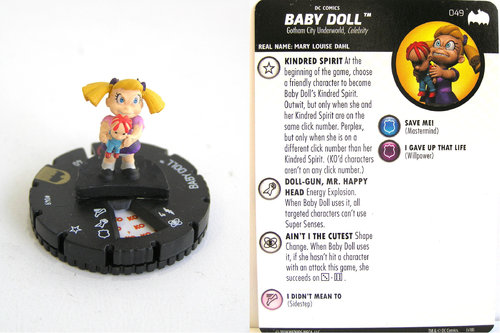 Heroclix - #049 Baby Doll - DC Batman the Animated Series