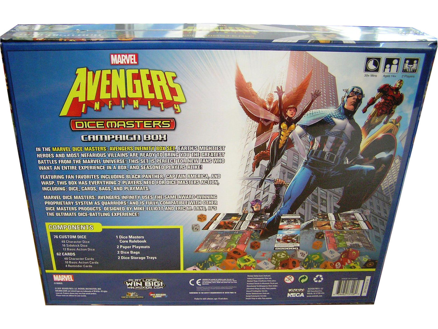 Dice Masters Avengers Infinity Campaign Box Set of Extra Character Dice MAX OUT