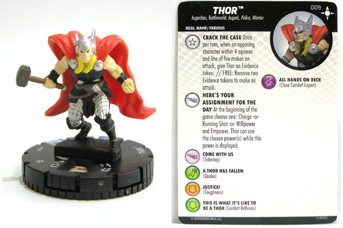 Heroclix - #009 Thor - Secret Wars Battleworld