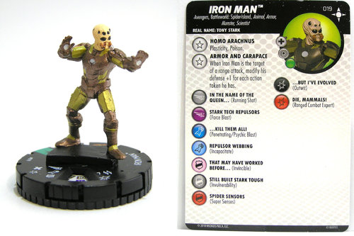 Heroclix - #019 Iron Man - Secret Wars Battleworld