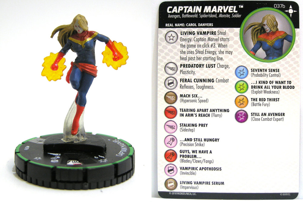 Heroclix Avengers Assemble set Spider-Woman #028 Uncommon figure w/card! 