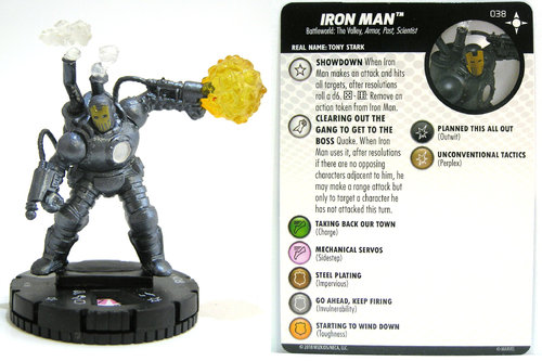 Heroclix - #038 Iron Man - Secret Wars Battleworld