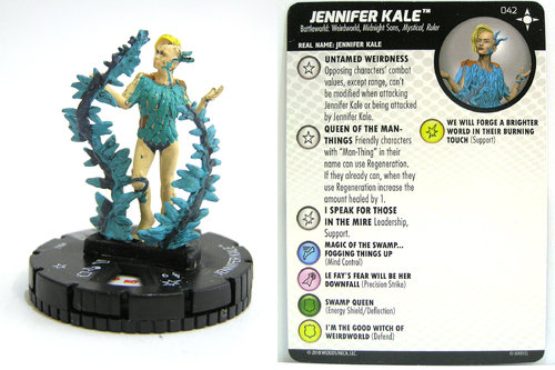 Heroclix - #042 Jennifer Kale - Secret Wars Battleworld