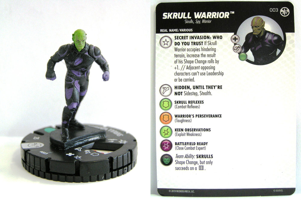 Marvel Heroclix Secret Invasion 053 Skrull Emperor 