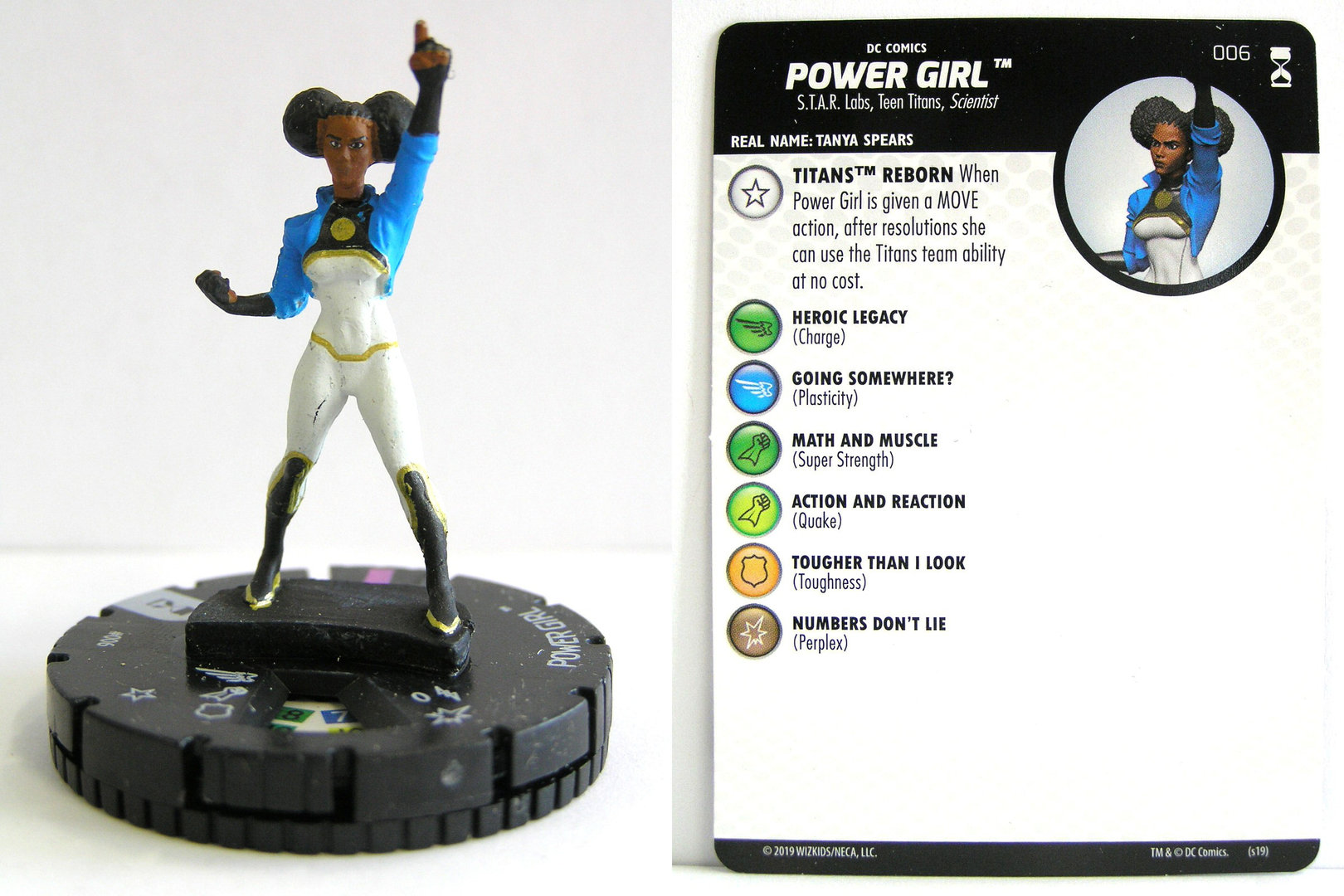 #006 Power Girl x2 *C* HEROCLIX DC REBIRTH 