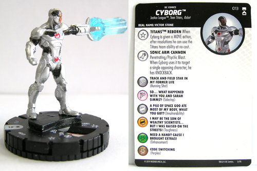 HeroClix - #013 Cyborg - DC Rebirth