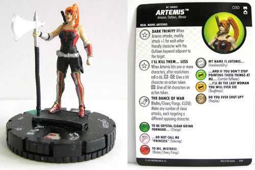 HeroClix - #030 Artemis - DC Rebirth