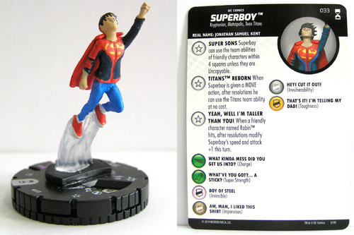 HeroClix - #033 Superboy - DC Rebirth