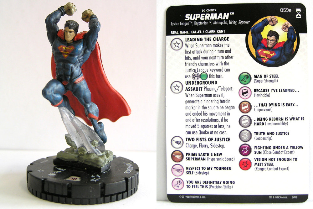 DC Superman Flashpoint Heroclix Booster 5 figure Pack UK Seller 
