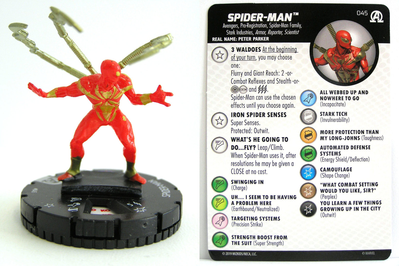 HeroClix Web of Spider-Man #003  RESEARCHER  MARVEL 