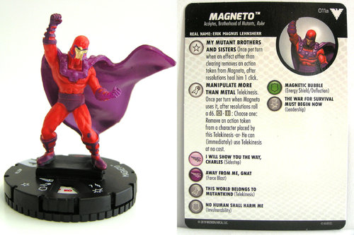 HeroClix - #011a Magneto - X-Men - The Dark Phoenix Saga