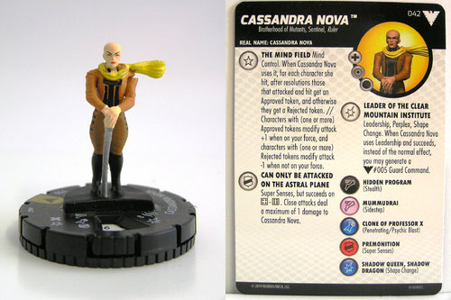 HeroClix - #042 Cassandra Nova - X-Men - The Dark Phoenix Saga