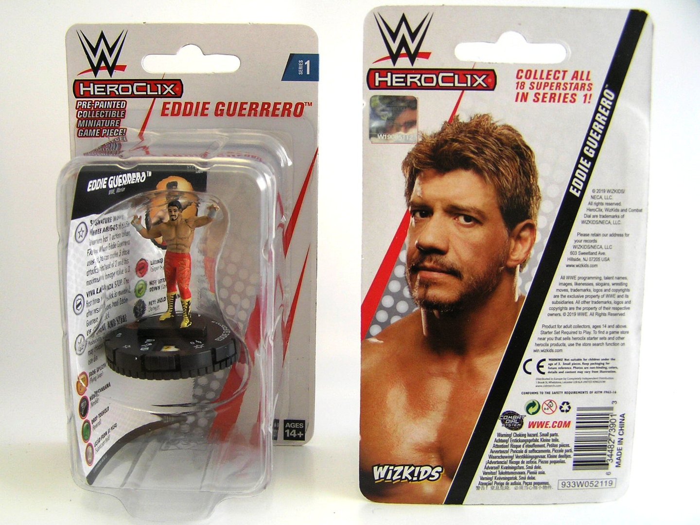Eddie Guerrero Expansion Pack WZK73901 WWE HeroClix 
