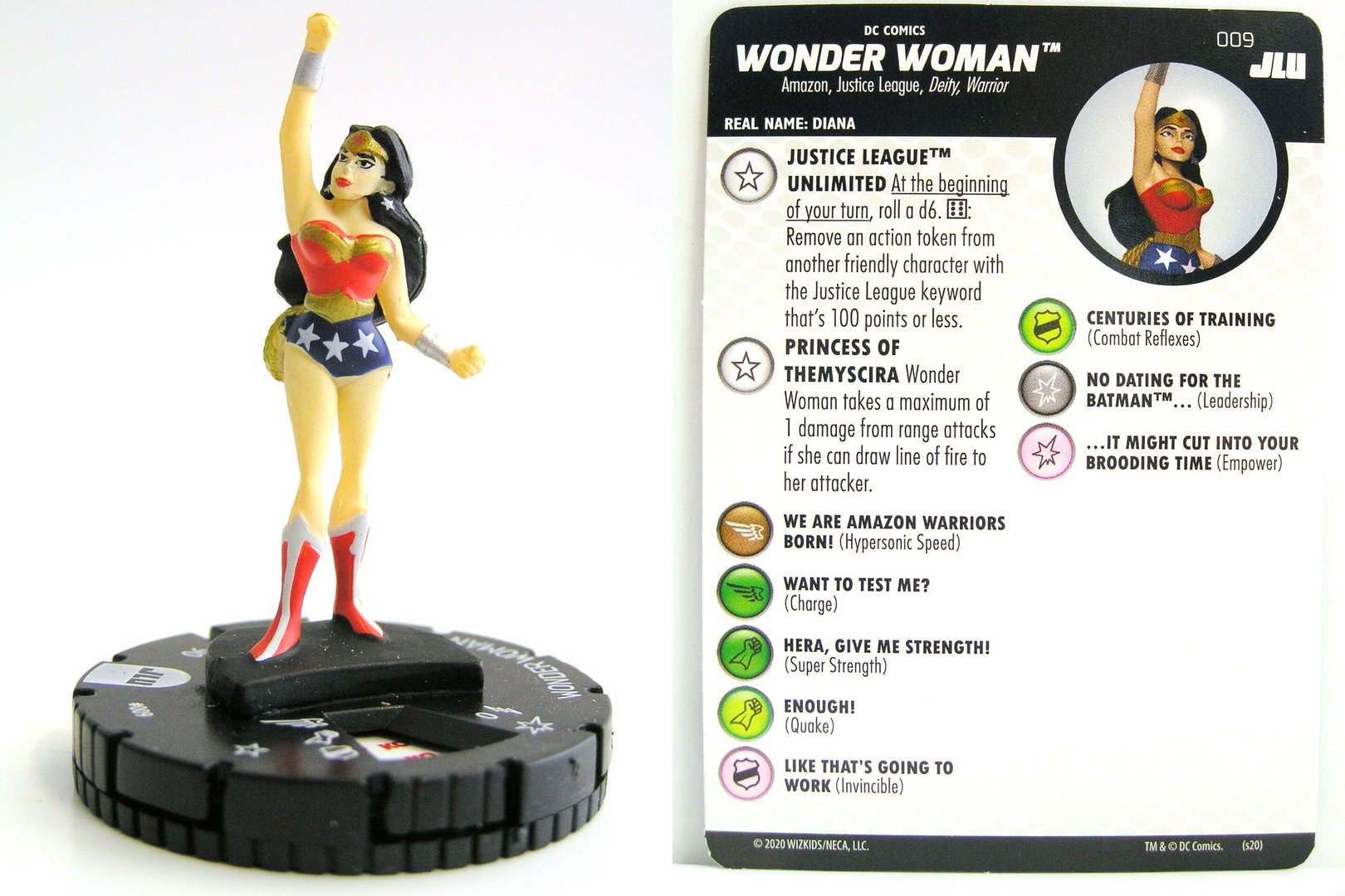 Amazon, Warrior HEROCLIX HARLEY QUiNN & THE GOTHaM GiRLS Wonder Woman 052 