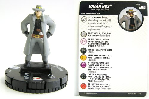 HeroClix - #013 Jonah Hex - Justice League Unlimited