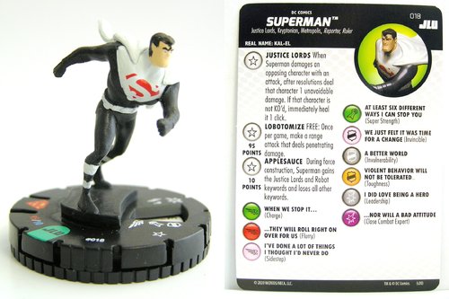 HeroClix - #018 Superman - Justice League Unlimited