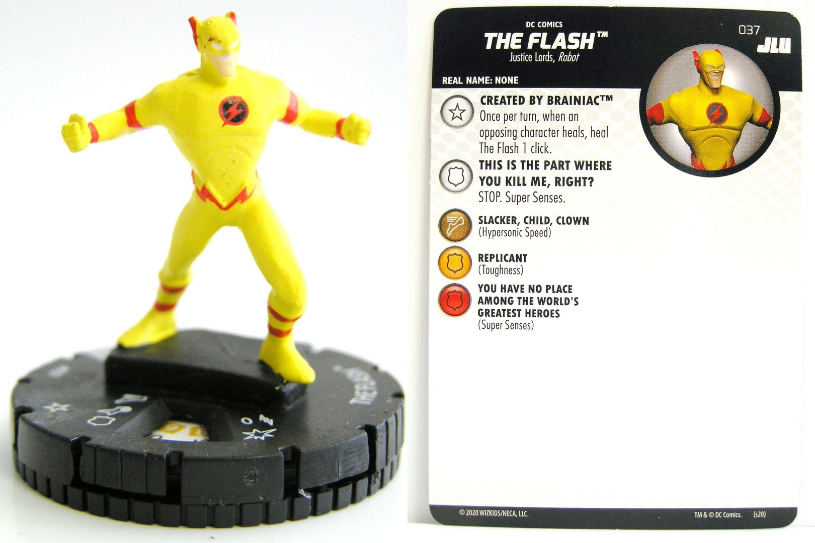 THE FLASH 102 Justice League Unlimited Starter DC HeroClix 