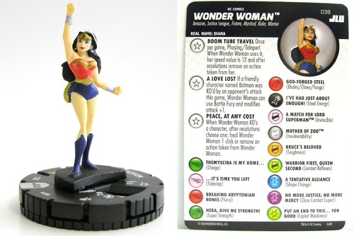 HeroClix - #038 Wonder Woman - Justice League Unlimited